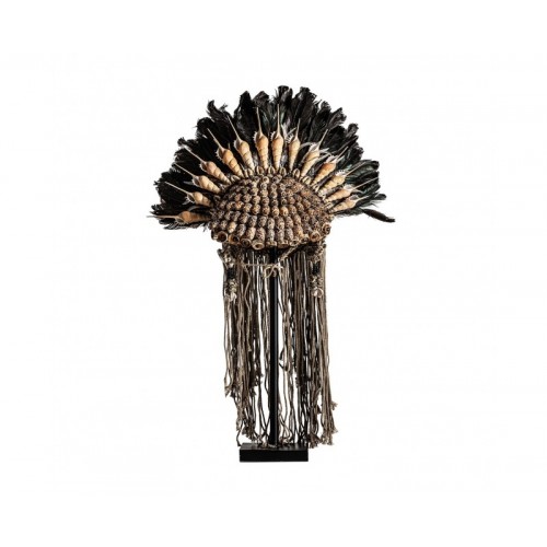 Figura Decorativa Fibra Natural 60x24x85 Estilo Étnico - 1