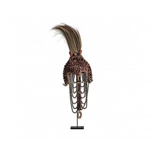 Figura Decorativa Fibra Natural 30x22x98 Estilo Étnico - 1