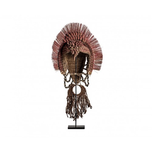 Figura Decorativa Fibra Natural 38x23x80 Estilo Étnico - 1