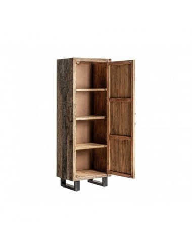 Armario Carrik Madera Recuperada 71x55x202 Estilo Colonial - 9