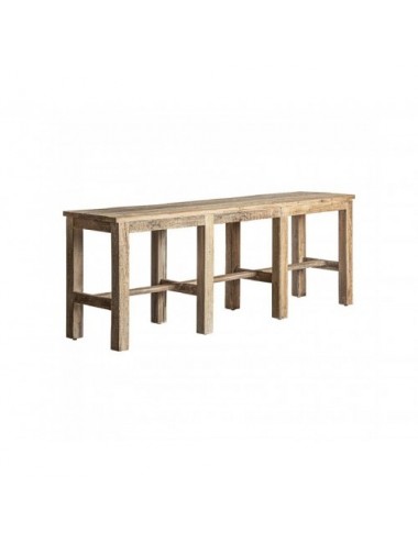 Consola Carrik Madera Recuperada 230x57x83 Estilo Colonial - 1