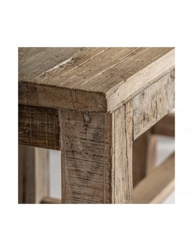 Consola Carrik Madera Recuperada 230x57x83 Estilo Colonial - 3