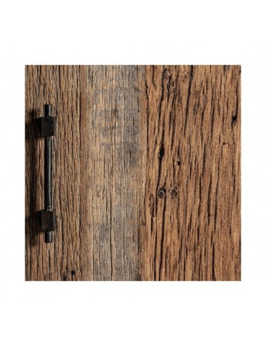 Aparador Carrik Madera Recuperada 254x46x91 Estilo Colonial - 6