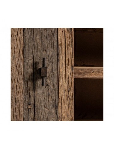 Mueble Tv Carrik Madera Recuperada 250x45x50 Estilo Colonial - 4