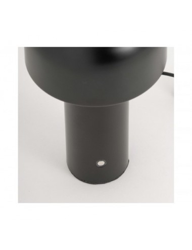 Lámpara De Sobremesa Malik Hierro 13x13x21 Estilo Art Deco - 1