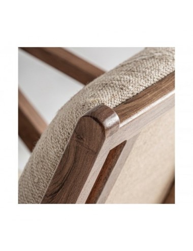 Sillón Elgin Yute 62x83x72 Estilo Vintage - 9