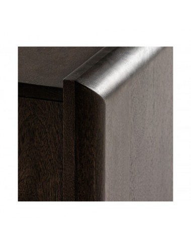 Mueble Tv Craigh Madera De Mango 200x40x56 Estilo Art Deco - 4