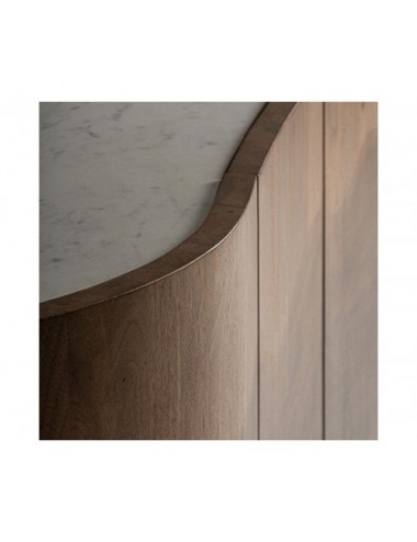 Aparador Sturgis Madera De Mango 180x45x74 Estilo Contemporáneo - 4