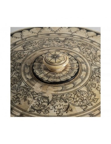 Caja Neal Resina 31x31x19 Estilo Art Deco - 3