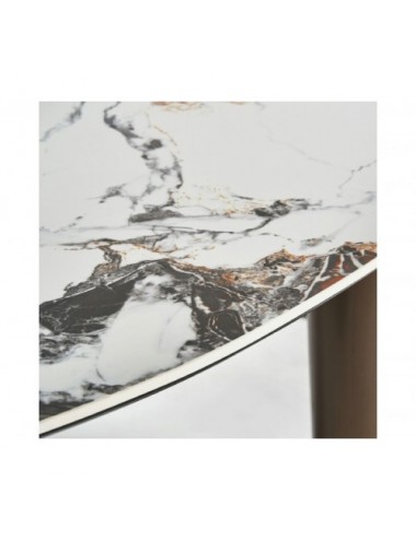 Mesa Comedor Laggan Acero 240x105x76 Estilo Art Deco - 4