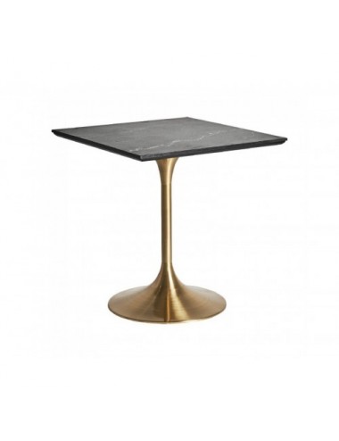 Mesa Bar Ullaland Acero 70x70x75 Estilo Art Deco - 1