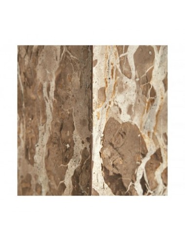 Mesa Auxiliar Grov Mármol 30x30x48 Estilo Art Deco - 4