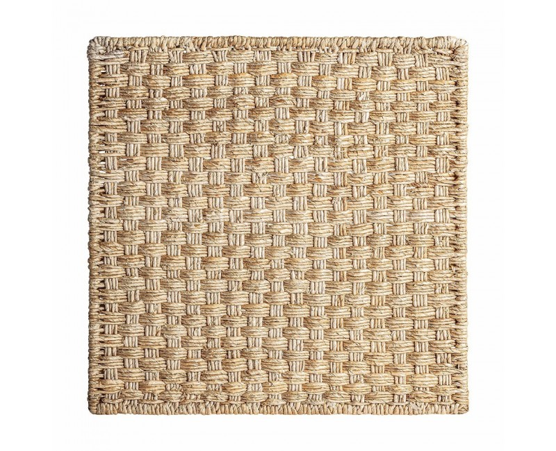 Panel Decorativo Jealh Fibra Natural 56x2x56 Estilo Boho - 1