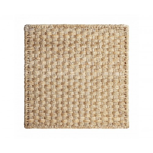 Panel Decorativo Jealh Fibra Natural 56x2x56 Estilo Boho - 1