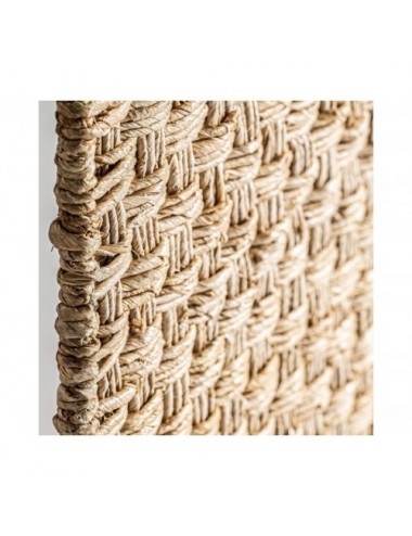 Panel Decorativo Jealh Fibra Natural 56x2x56 Estilo Boho - 3