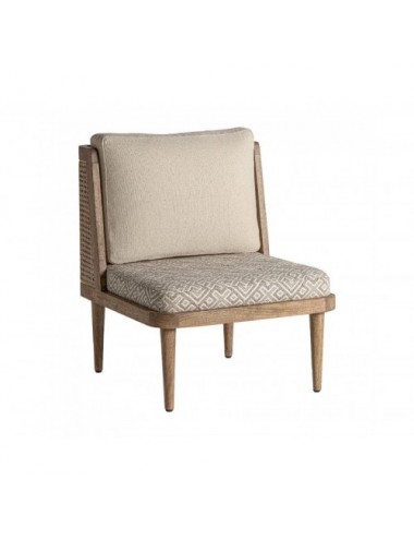 Sillón Cismar Madera Abedul 70x77x89 Estilo Colonial - 1