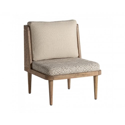 Sillón Cismar Madera Abedul 70x77x89 Estilo Colonial - 1