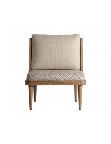 Sillón Cismar Madera Abedul 70x77x89 Estilo Colonial - 1