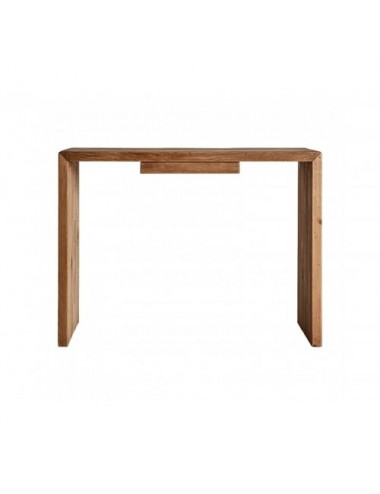 Escritorio Crissey Madera De Pino Reciclado 105x48x75 Estilo Contemporáneo - 1