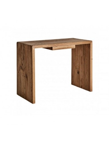 Escritorio Crissey Madera De Pino Reciclado 105x48x75 Estilo Contemporáneo - 1