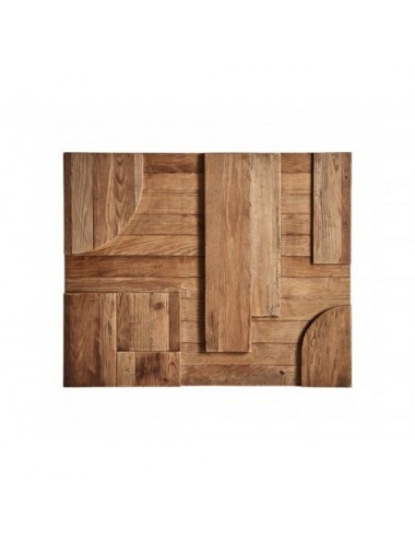 Escritorio Crissey Madera De Pino Reciclado 105x48x75 Estilo Contemporáneo - 4