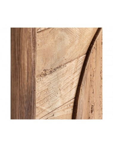 Panel Decorativo Crissey Madera De Pino Reciclado 98x6x80 Estilo Contemporáneo - 5