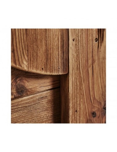 Panel Decorativo Crissey Madera De Pino Reciclado 98x6x60 Estilo Contemporáneo - 3