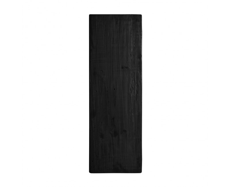 Peana Vievy Madera De Pino Reciclado 40x40x120 Estilo Art Deco - 1