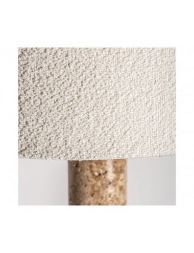 Lámpara De Pie Mármol 50x50x166 Estilo Art Deco - 1