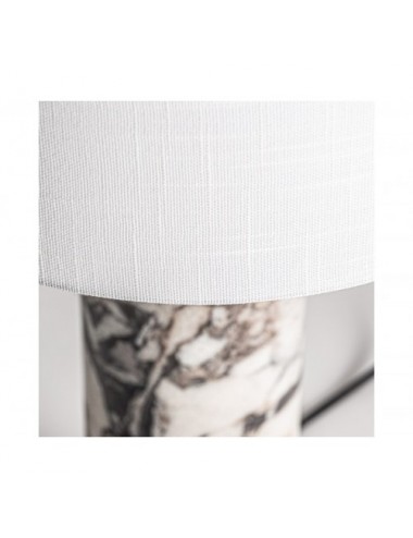 Lámpara De Sobremesa Mármol 40x40x75 Estilo Art Deco - 1