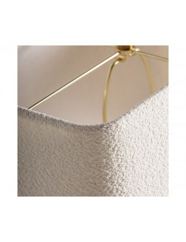 Lámpara De Sobremesa Travertino 47x26x78 Estilo Art Deco - 1