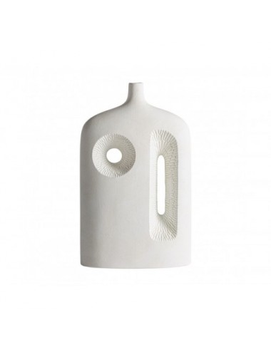 Jarrón Leghe Cerámica 26x10,5x43 Estilo Art Deco - 1