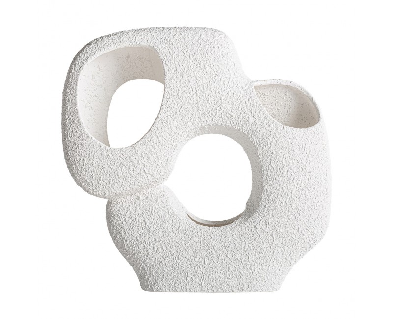 Figura Decorativa Gissel Cerámica 29x6x29 Estilo Art Deco - 1