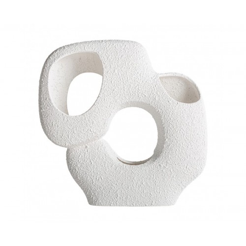 Figura Decorativa Gissel Cerámica 29x6x29 Estilo Art Deco - 1