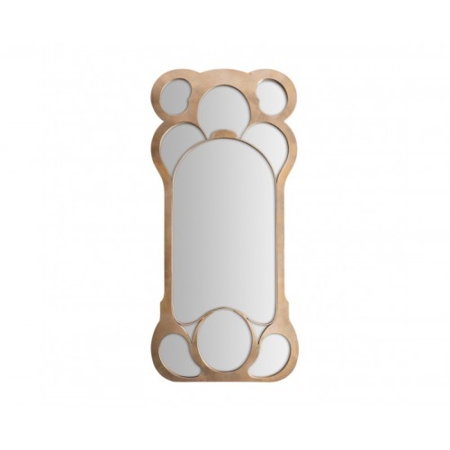 Espejo Riley Madera Dm 89x5x190 Estilo Art Deco - 1