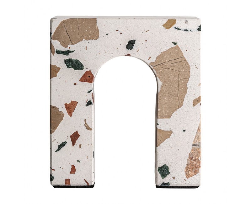 Figura Decorativa Asgard Mármol 10x10x11 Estilo Art Deco - 1