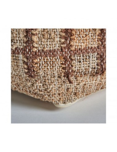 Puff Mittet Yute 42x42x43 Estilo Boho - 4