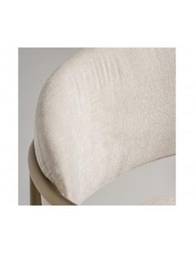 Silla Laggan Acero 54x54x78 Estilo Art Deco - 7