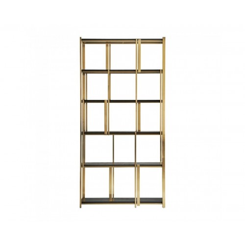 Estanteria Leira Acero 120x32x240 Estilo Art Deco - 1