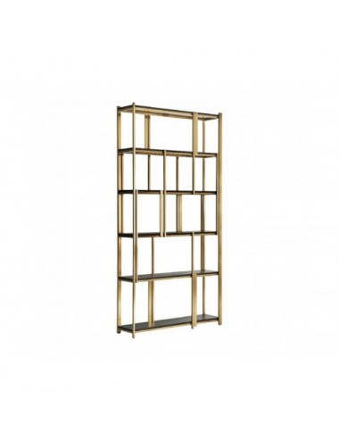 Estanteria Leira Acero 120x32x240 Estilo Art Deco - 1