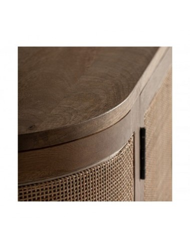 Aparador Beckley Madera De Mango 120x47x85 Estilo Nórdico - 5