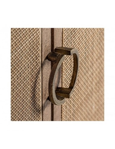 Mueble Tv Beckley Madera De Mango 200x40x61 Estilo Nórdico - 5