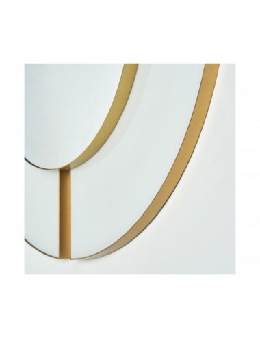 Espejo Bahiale Cristal 100x7x100 Estilo Art Deco - 1