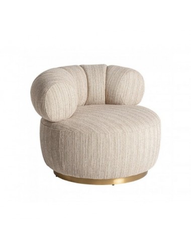 Sillón Hofsos Madera De Pino 91x84x68 Estilo Art Deco - 1