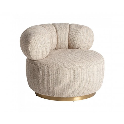 Sillón Hofsos Madera De Pino 91x84x68 Estilo Art Deco - 1