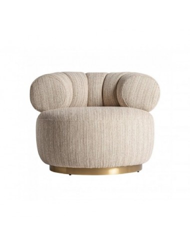 Sillón Hofsos Madera De Pino 91x84x68 Estilo Art Deco - 1