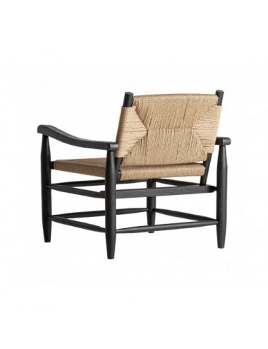 Sillón Dalvik Madera De Caucho 66x74x73 Estilo Contemporáneo - 4