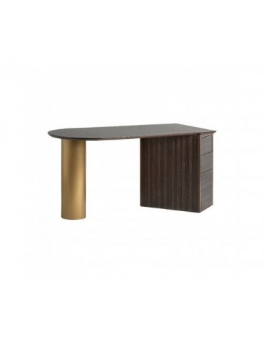 Escritorio Cheb Madera De Pino 150x70x76 Estilo Art Deco - 3