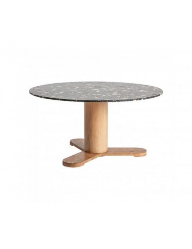 Mesa Comedor Budhir Terrazo 150x150x76 Estilo Art Deco - 1