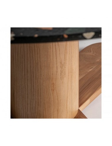 Mesa Comedor Budhir Terrazo 150x150x76 Estilo Art Deco - 4